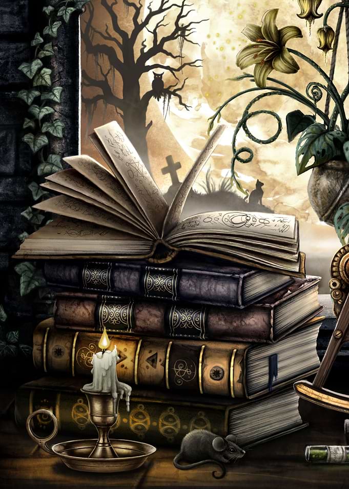 Magic book Library