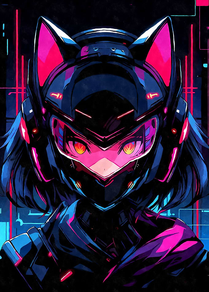 Anime Biker Nekomimi