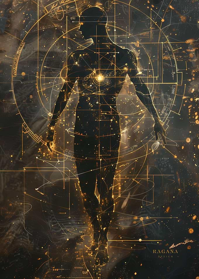 Fibonacci Divine Man