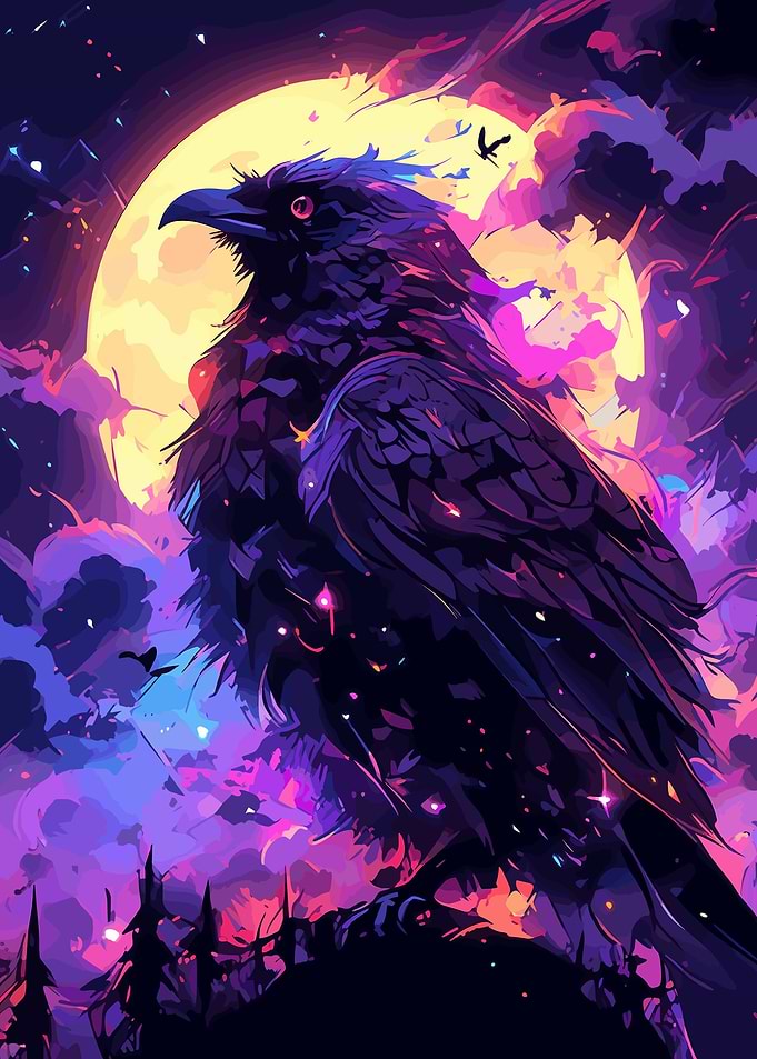 Celestial Crow Ethereal