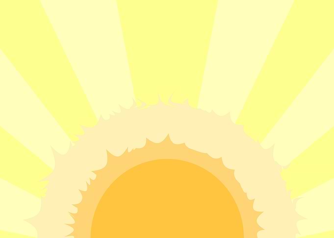 Bright Friendly Sunrise