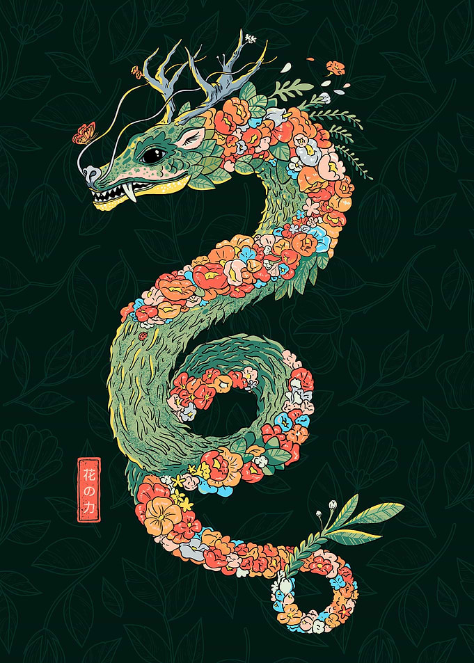 Dragon flower