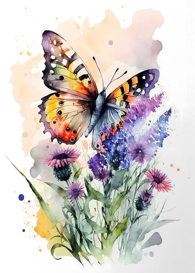 Butterfly Watercolor