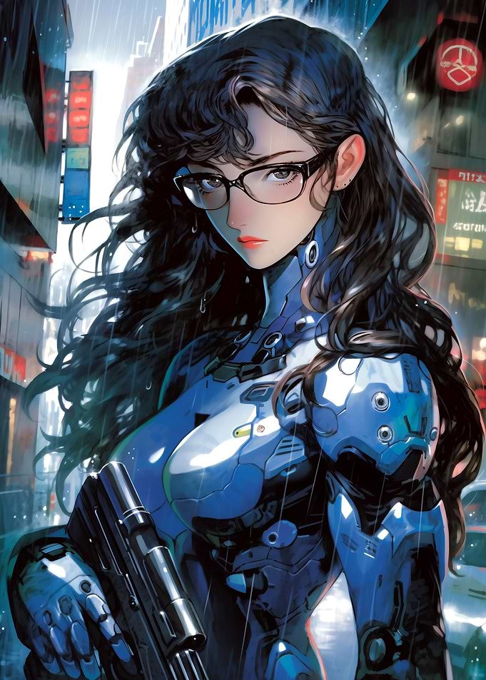 Android Cyborg Soldier