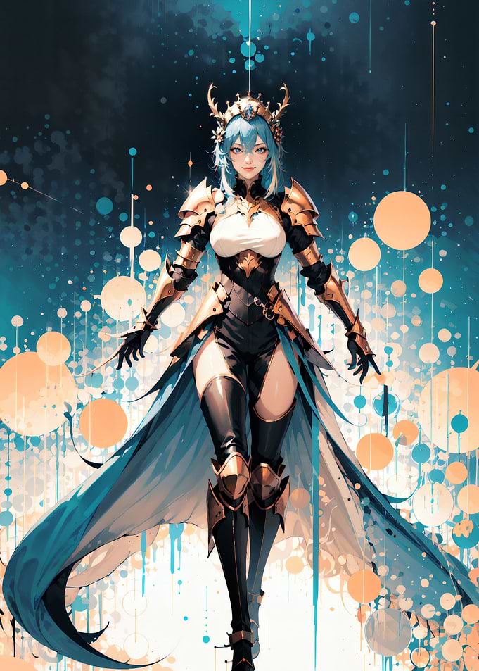 Anime Style Space Empress