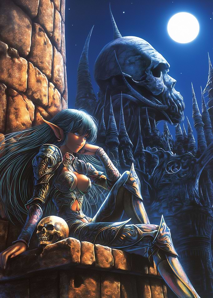 Demon Elf Goddess