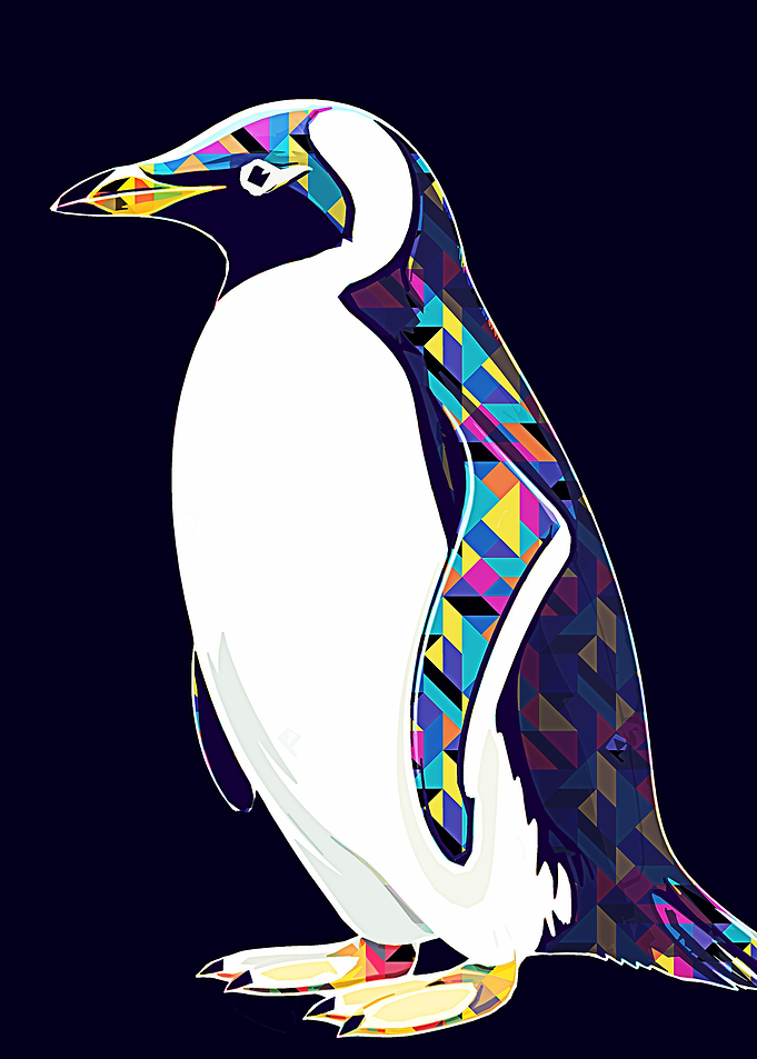 Penguins pop art