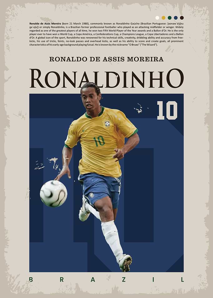 GOLD PLAYER FROM BRAZIL