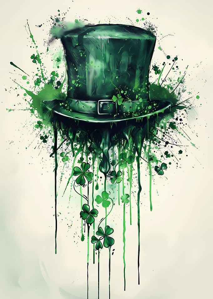 Hat St Patricks Day Clover