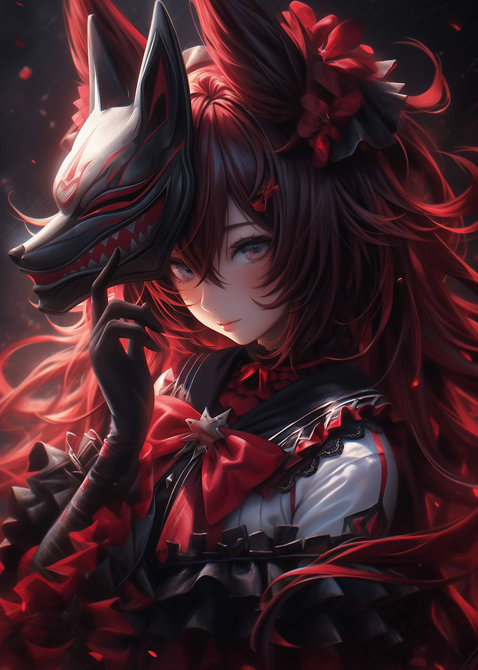 Kitsune Fox Girl