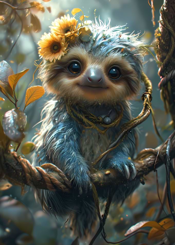 Cartoon Sloth