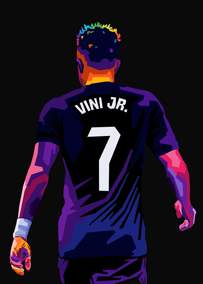 Vini Jr Pop Art