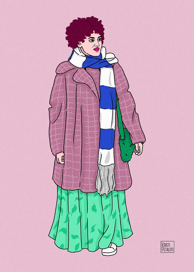 She is in fashion