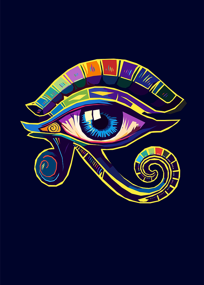 Eye of Ra Wpap Pop Art