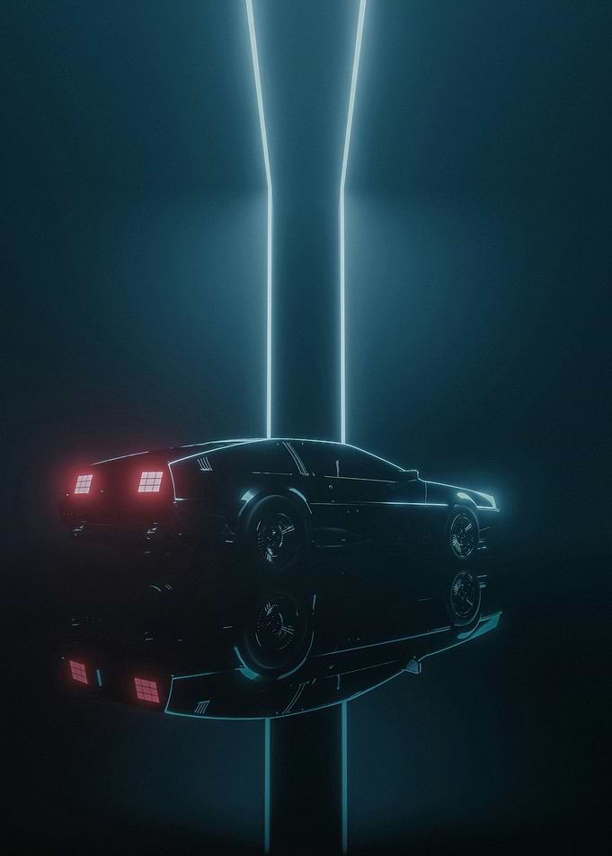 Black Car Light