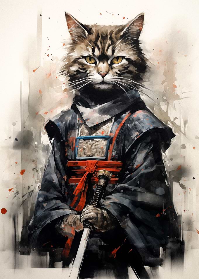 Samurai Neko