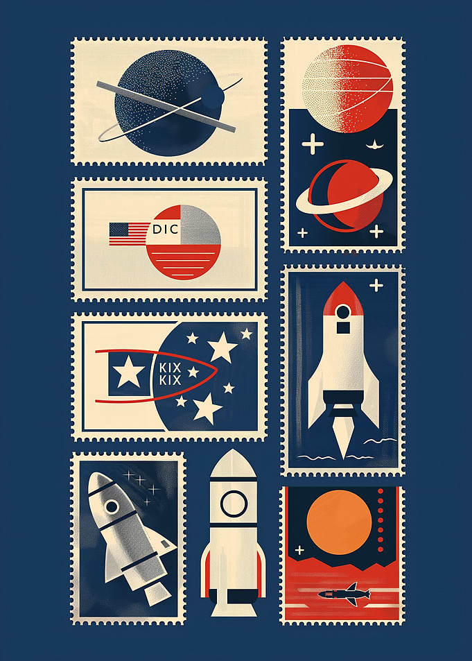 Space Stamps