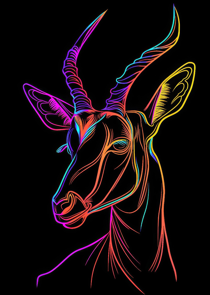 Anthelope Neon Animal