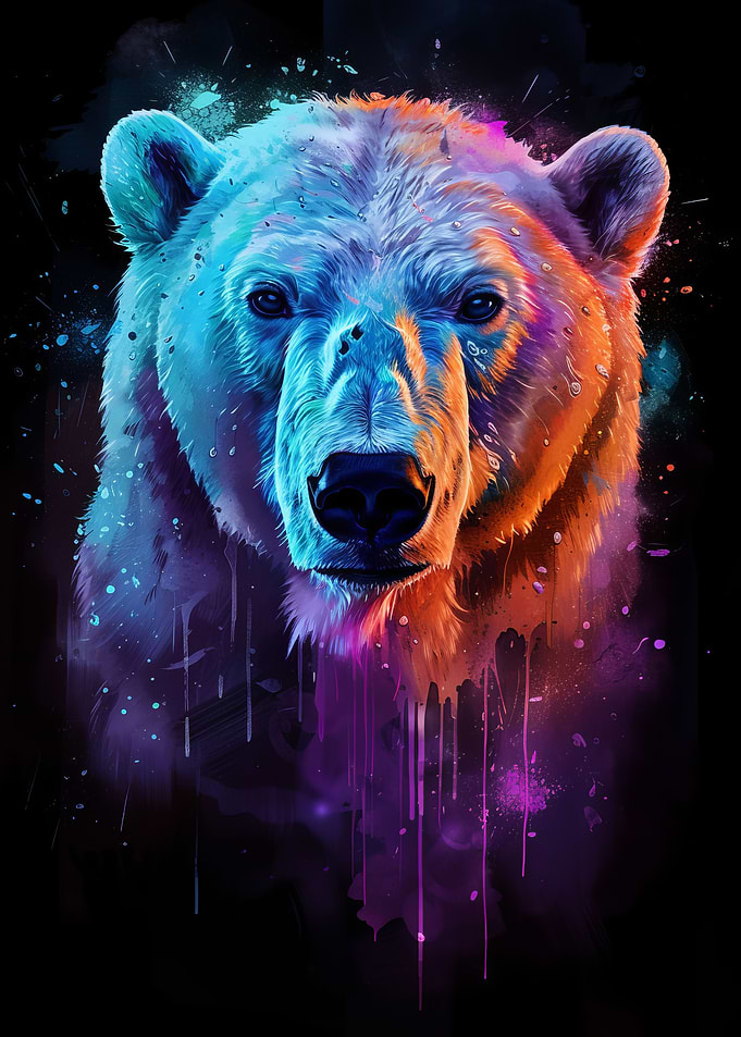 Polar Bear Watercolor