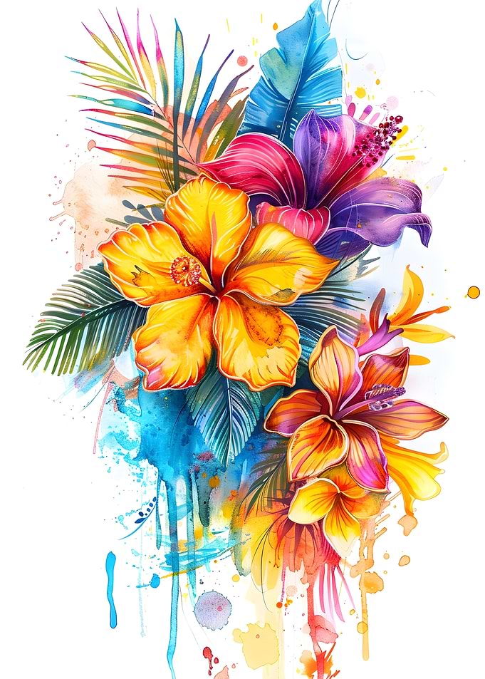 Flowers Watercolor