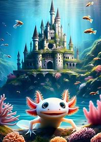 Cuter Axolotl Deep Sea