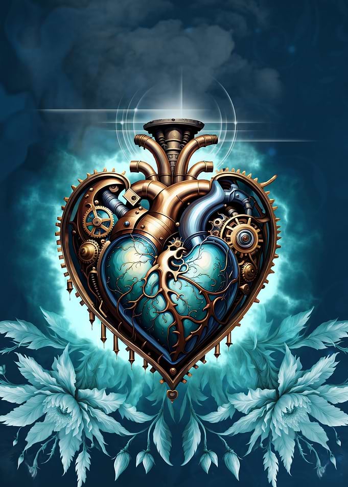 Steampunk heart