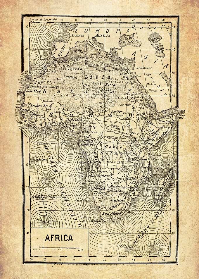africa map