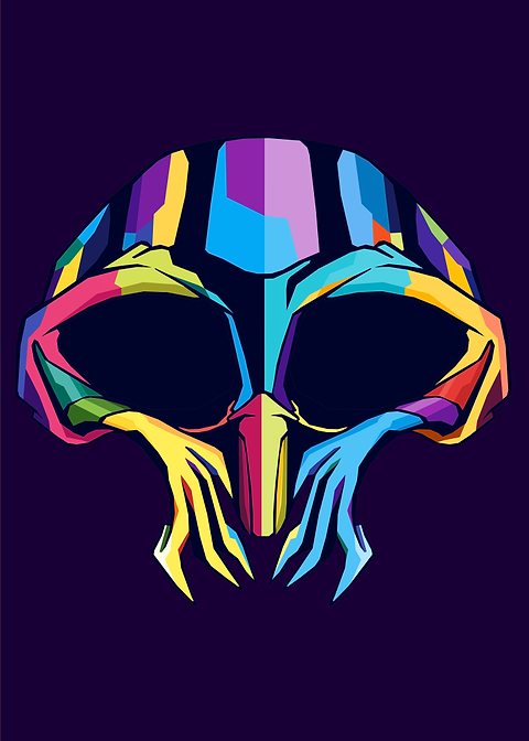 mask of a hand