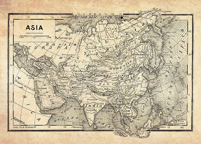 Asia map