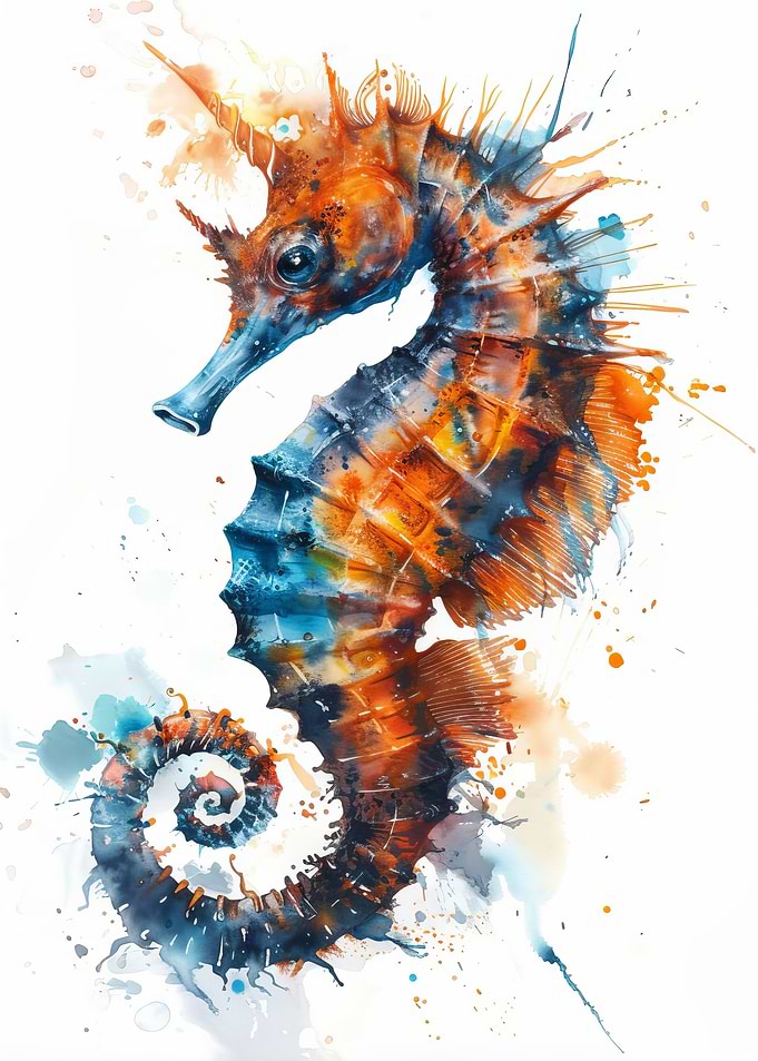 Seahorse Gift Funny