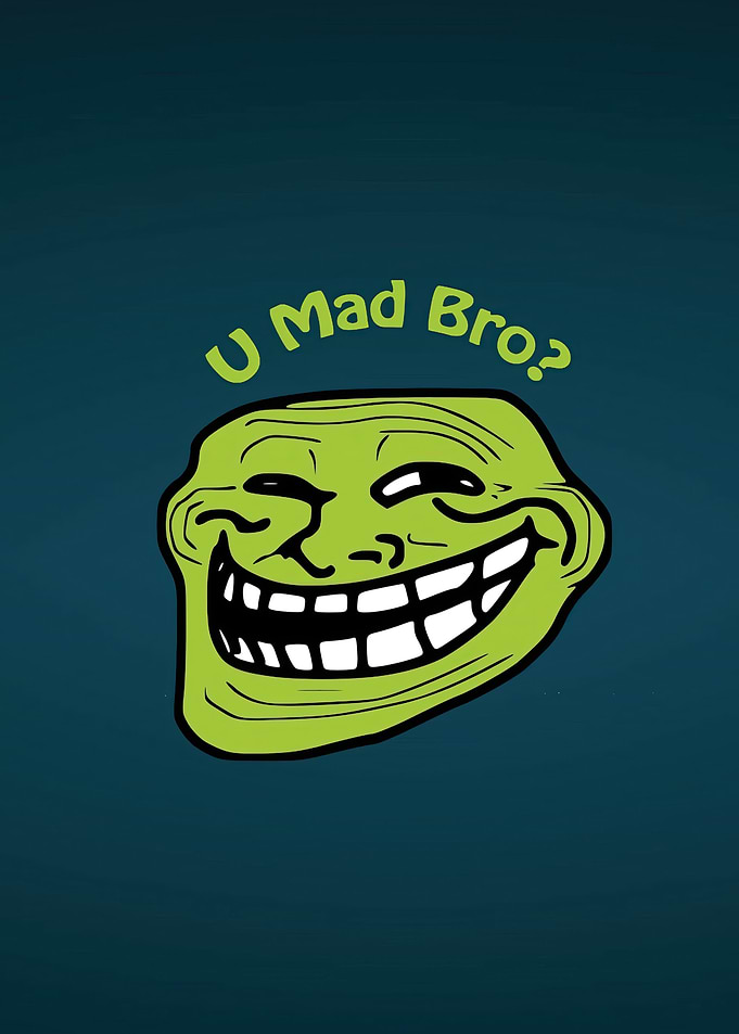 Funny Meme U Mad Bro