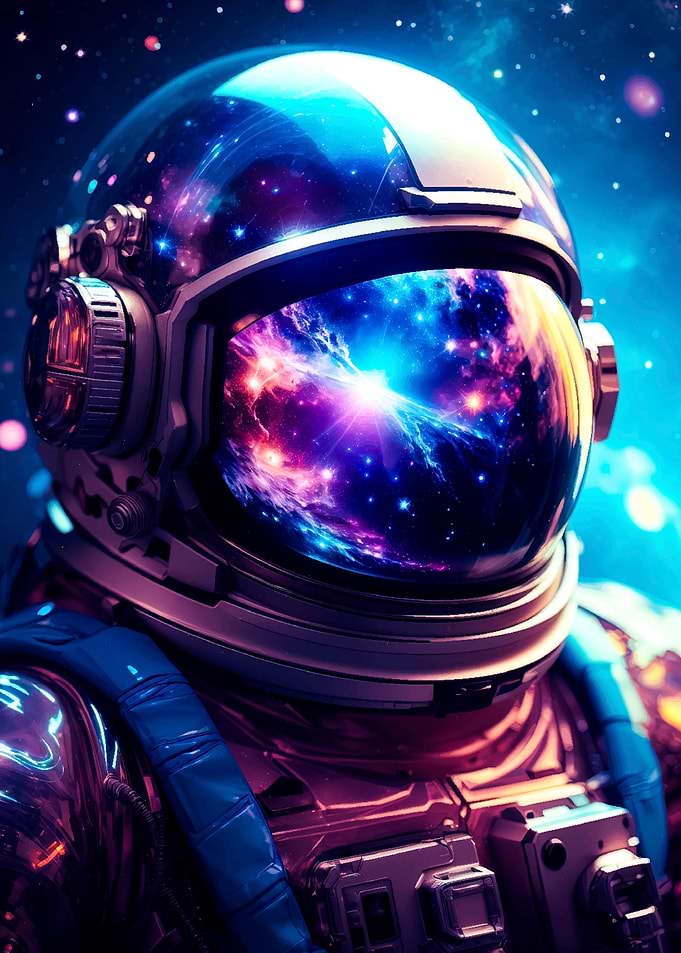 Astronaut Blue