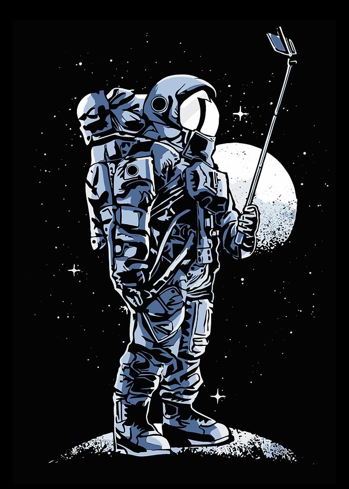 Selfie Astronaut