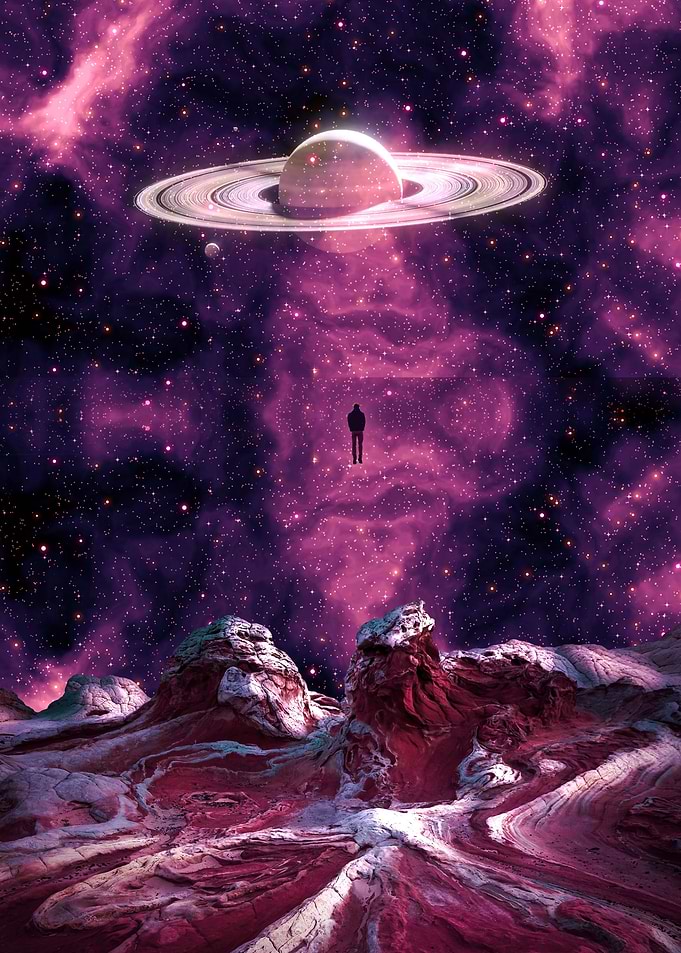 Cosmic scene