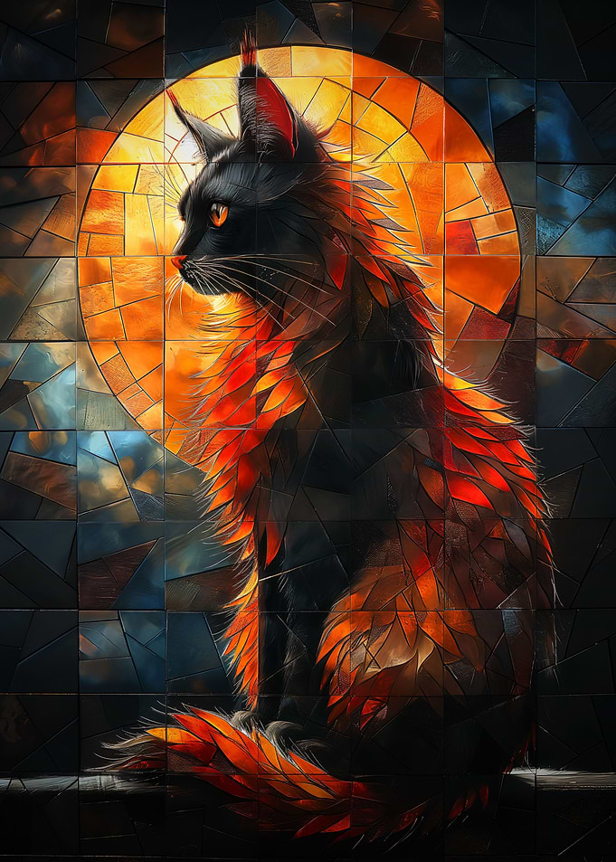 Mosaic Cat