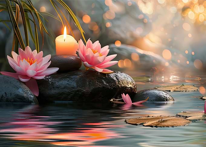 zen stones meditation