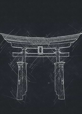 Gate Japan Drawing