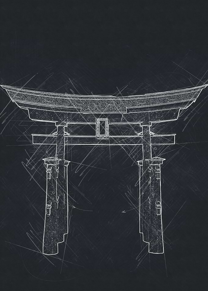 Gate Japan Drawing