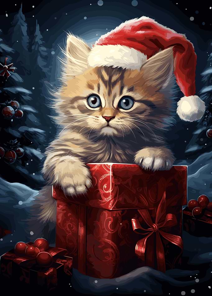 Cat Christmas