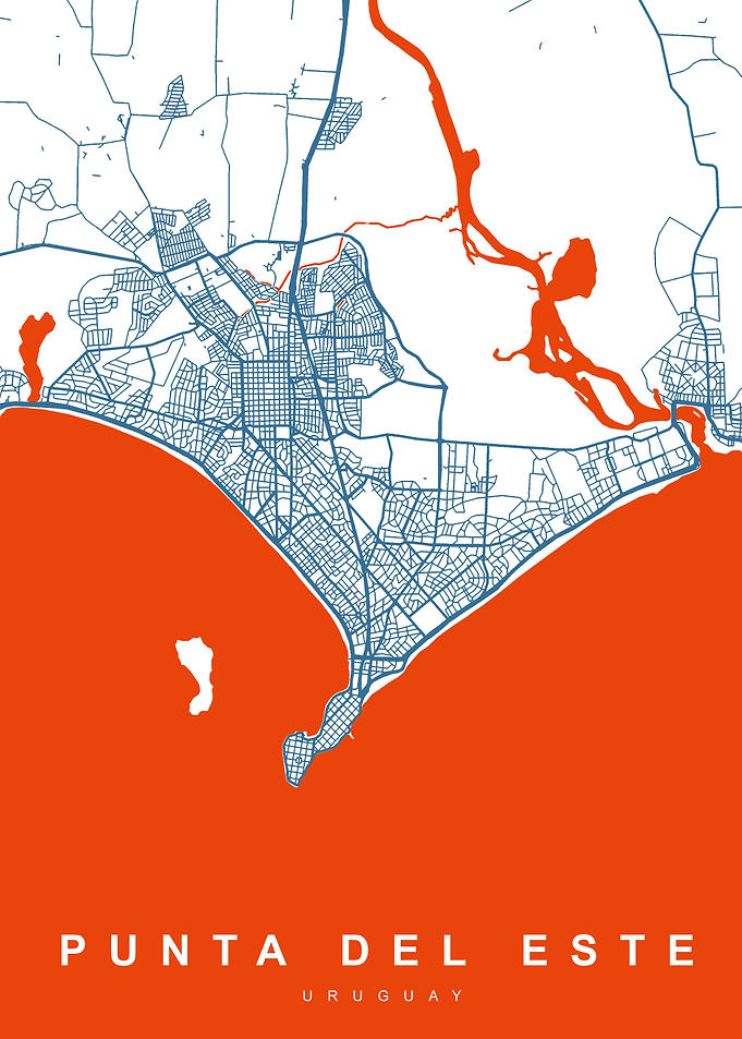 MAP PUNTA DEL ESTE URUGUAY