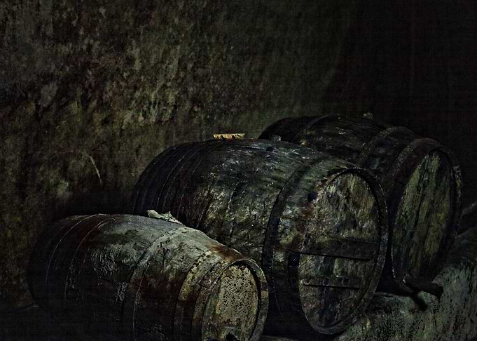 Barrels dark painterly