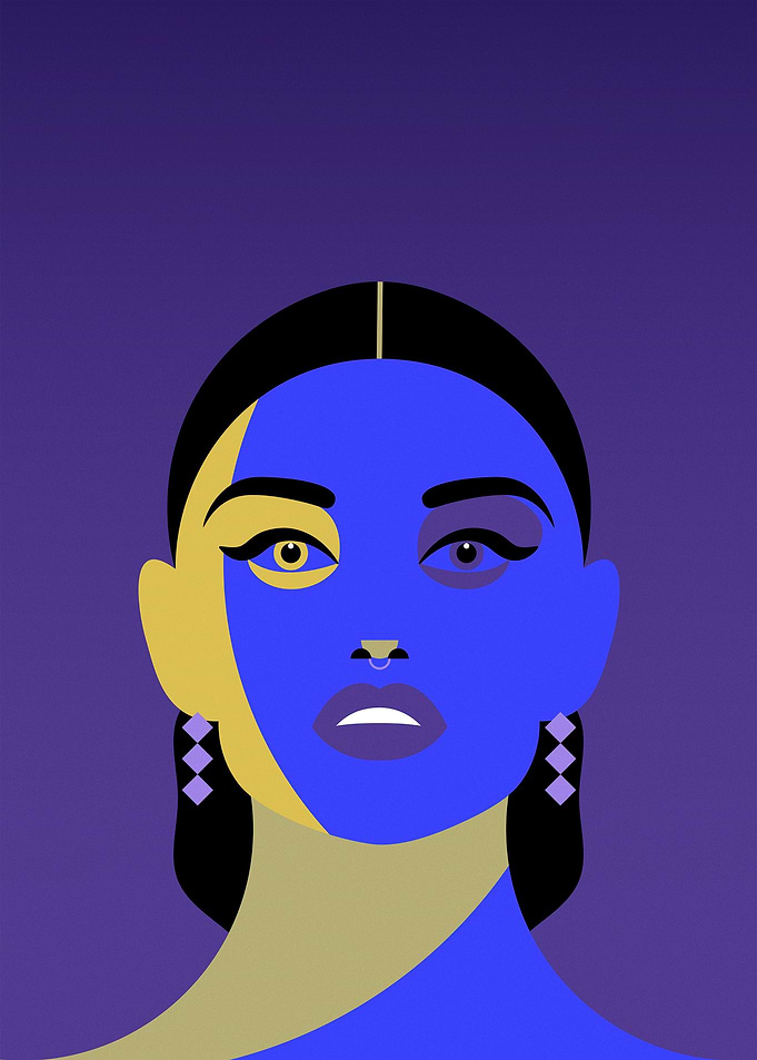Vector Art Portrait 03
