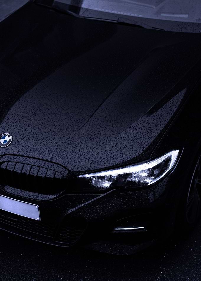 black and german car
