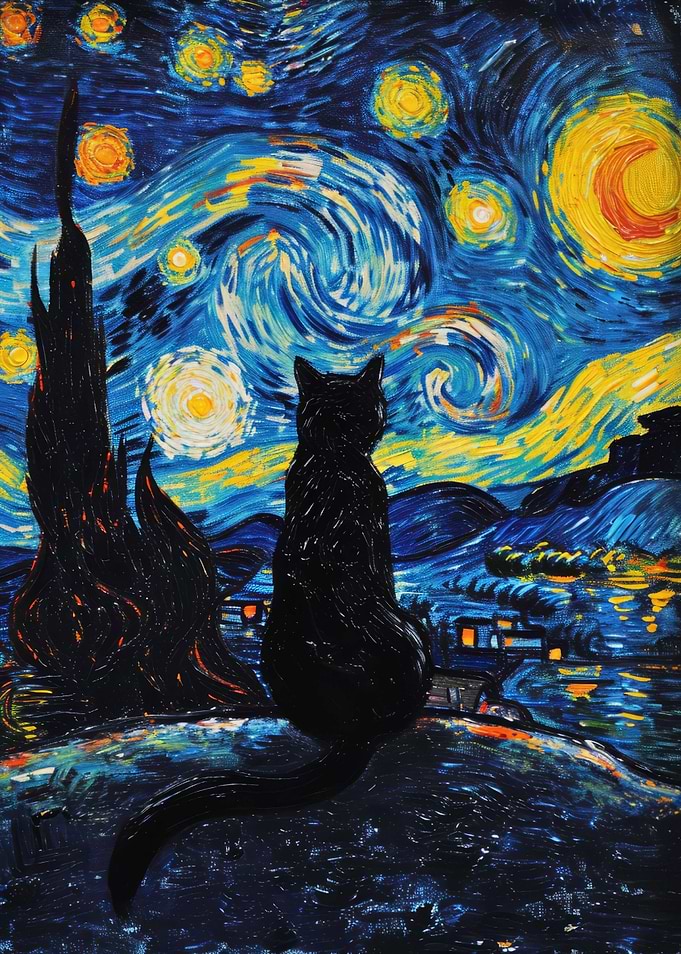 Van Gogh Cat