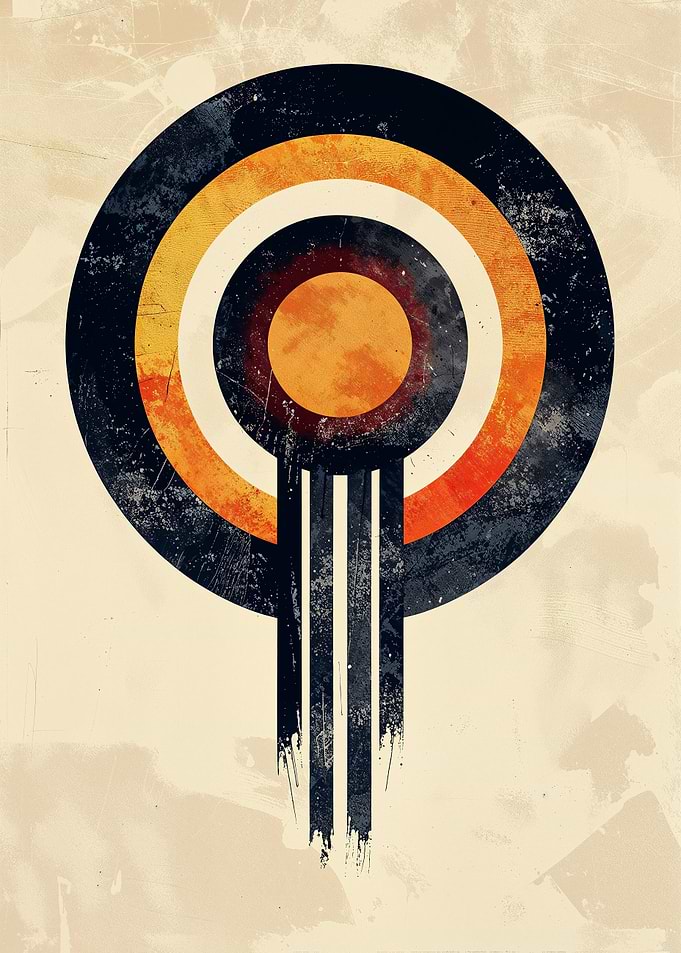 Sunset Orbit Drips