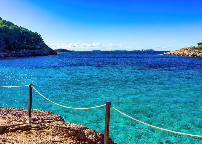 Landscape Sea beach ibiza