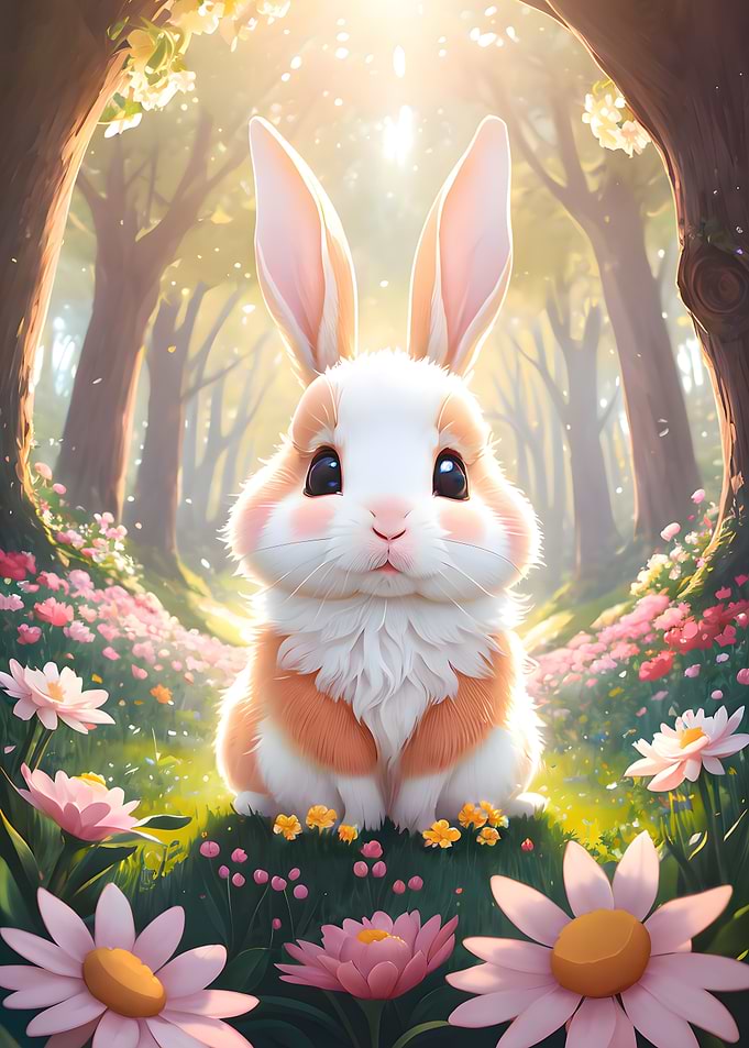 Cute Bunny Baby Nursery