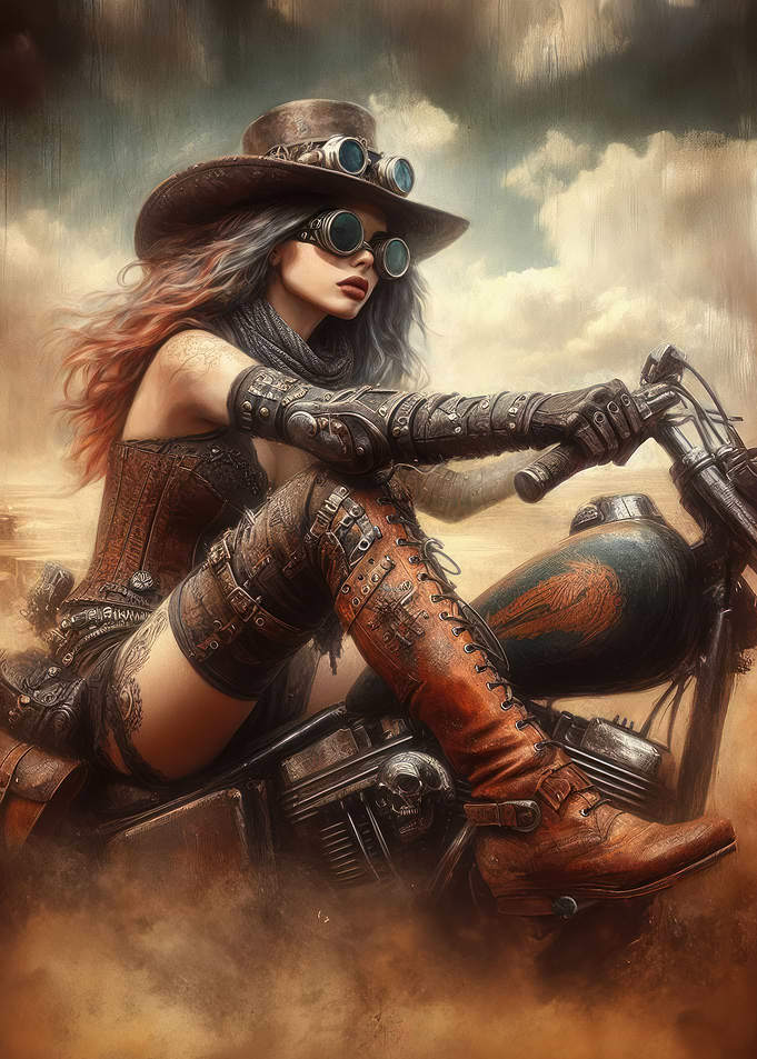 Steampunk Lady 3