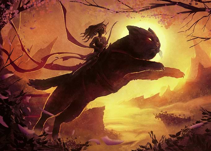 warrior cat woman