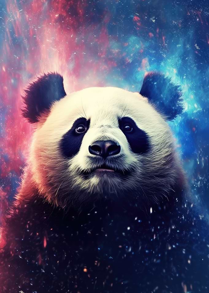 Panda Night Galaxy